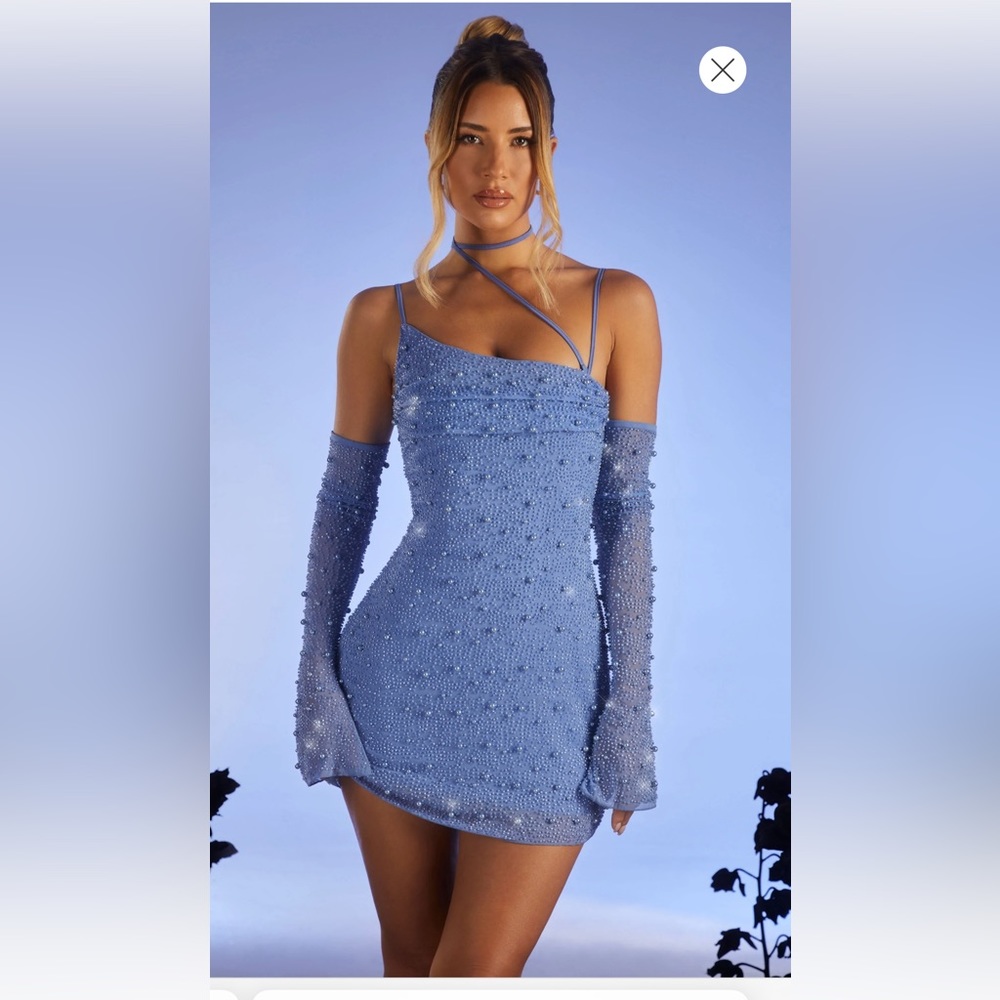 Oh Polly Embellished Dress